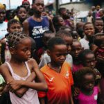 Children waiting for hot meals as we tackle west Africa's food insecurity crisis